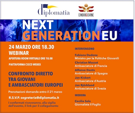 Confronto diretto tra giovani e Ambasciatori Europei