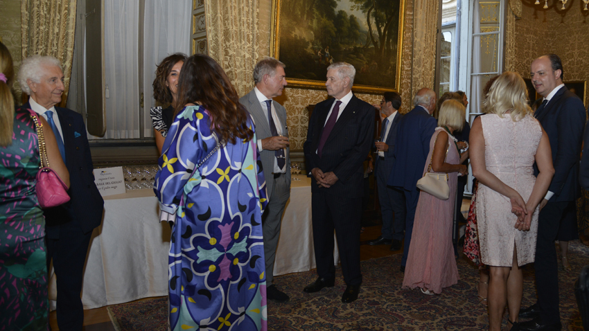 Il Ministro Aldolfo Urso ospite al nostro ricevimento di saluto prima della pausa estiva.