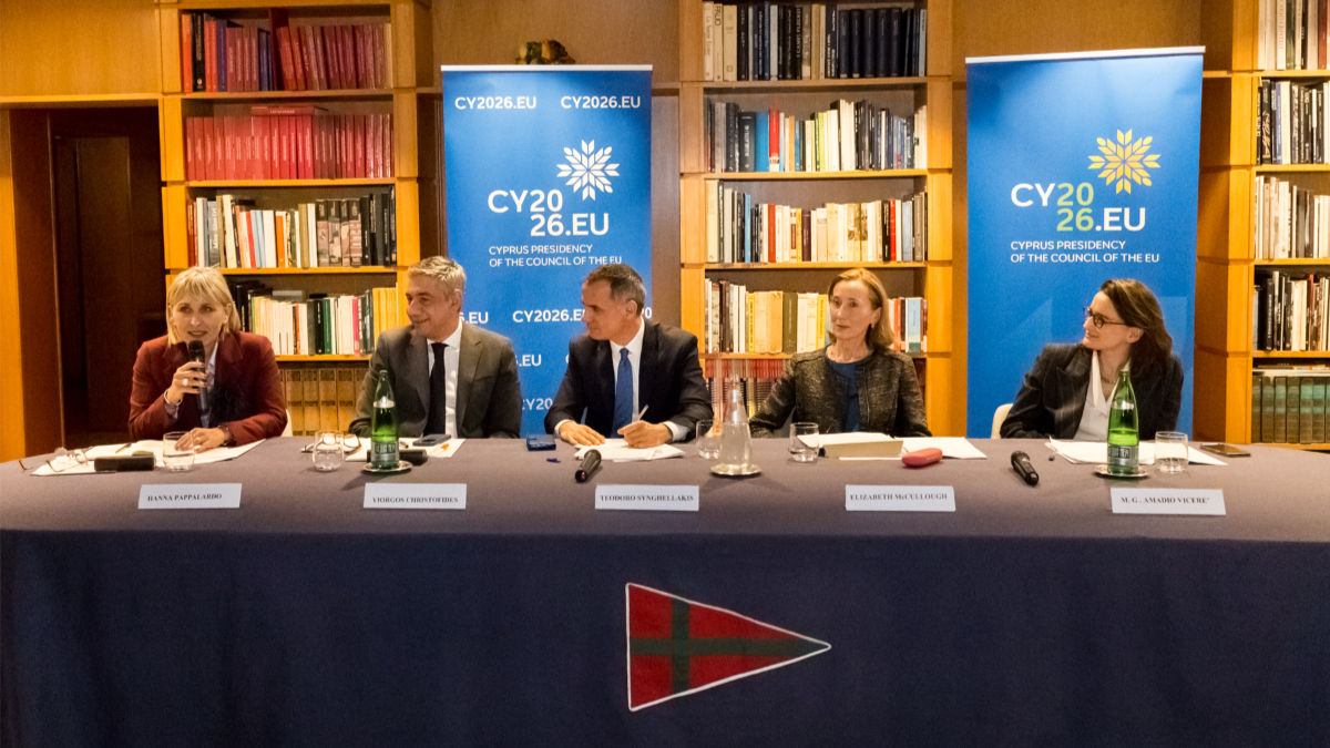 Ospiti dell'Ambasciata della Repubblica di Cipro