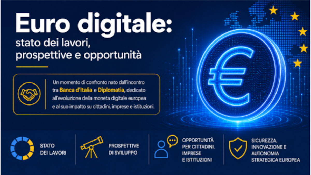 Euro digitale: stato dei lavori, prospettive e opportunit&agrave;